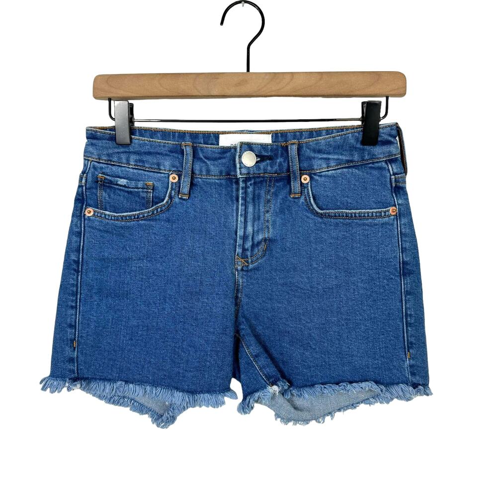 Dear John | Gigi High Rise Cut Off Denim Shorts - Picture 2 of 9